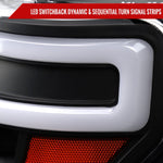 Spec-D 09-14 Ford F-150 Projector Headlights Sequetial LED Black