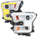 Spec-D 15-17 F-150 Bar Pro Headlights SEQ Turn Signals White/Clear
