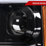 Spec-D 17-19 Ford F-250 F-350 F-450 F-550 Projector Headlights Black