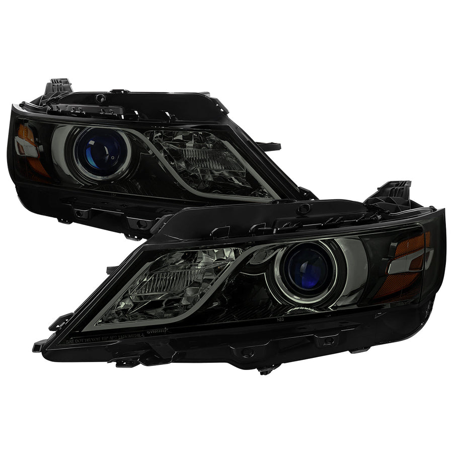 Spec-D 14-20 Chevy Impala OEM Style Projector Headlights Black/Smoked