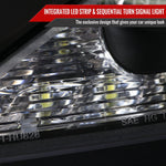 Spec-D 06-10 Lexus IS250 IS350 Headlights Sequential LED Strip Black