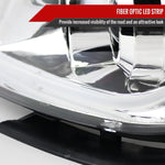 Spec-D 08-12 Chevy Malibu LS LT LTZ Hybrid Headlights LED Bar Chrome