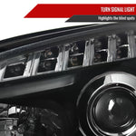 Spec-D 08-12 Chevy Malibu Headlights Dual Halo Projector Black.