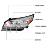Spec-D 13-15 Malibu/2016 Malibu Ltd Clear Pro Headlights Driver
