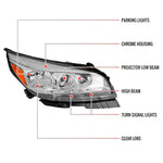 Spec-D 13-15 Malibu Passenger Projector Chrome Replacement