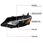 Spec-D 19-24 Chevy Malibu Driver Projector Black Replacement