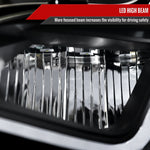 Spec-D 19-24 Chevy Malibu Projector Headlights Sequential Matte Black