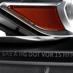 Spec-D 15-17 Mustang/18-20 Shelby Strip Xenon Pro Headlights PS Black