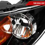 Spec-D 04-09 Mazda 3 4DR Projector Headlights Black MZ3044JM