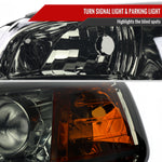 Spec-D 06-08 Honda Pilot Projector Headlights Chrome/Smoked Lens