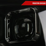 Spec-D 10-18 Ram 1500/2500/3500 Headlights Switchback Sequential Smoked.