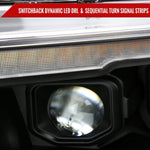 Spec-D 19-24 Ram 1500 Projector Headlights Sequential LED Black