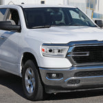 Spec-D 19-24 Ram 1500 SEQ LED Projector Headlights White Housing/Clear