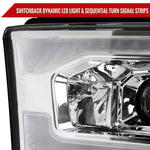 Spec-D 19-24 Ram 2500 3500 4500 5500 SEQ Projector Headlights Chrome