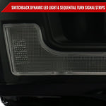 Spec-D 19-24 Ram 2500-5500 Headlights Switchback Sequential Smoked