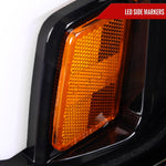 Spec-D 15-19 Chevy Silverado 2500HD/3500HD SEQ Pro Headlights GL Black