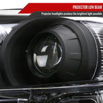 Spec-D 11-20 Toyota Sienna Projector Headlights Halogen Matte Black