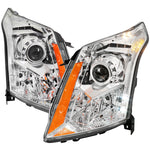 Spec-D 10-16 Cadillac SRX Projector Headlights Chrome/Clear