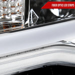Spec-D 05-11 Tacoma LED Bar Projector Headlights Chrome