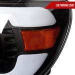 Spec-D 05-11 Toyota Tacoma LED Bar Projector Headlights Black/Clear