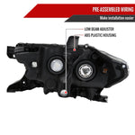 Spec-D 16-23 Toyota Tacoma Passenger Replacement Projector Headlight