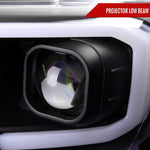 Spec-D 16-23 Tacoma Switchback LED Projector Headlights Black