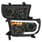 Spec-D 07-13 Tundra/08-17 Sequoia Headlights Retro Style Tube