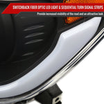 Spec-D 14-21 Tundra Headlights witchback Sequential Signals Black