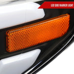 Spec-D 14-21 Toyota Tundra LED Projector Headlights Black
