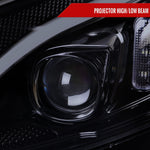 Spec-D 15-18 Mercedes C-Class W205 Sequential Headlights Black Smoked
