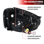 Spec-D 04-05 Subaru Impreza WRX/STI Projector Halo Headlights Black/Smoked