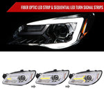 Spec-D 06-07 Impreza WRX STI Headlights Sequential Signals Chrome