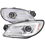 Spec-D 06-07 Impreza WRX STI Headlights Sequential Signals Chrome