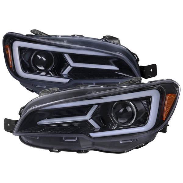 Spec-D 15-21 Subaru Impreza WRX/STI Bar SEQ GL Blk/ Smoked Headlights