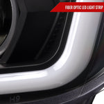Spec-D 15-21 Subaru Impreza WRX/STI LED Bar SEQ Headlights Black