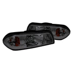 Spec-D 87-93 Ford Mustang Headlights Crystal Chrome/Clear