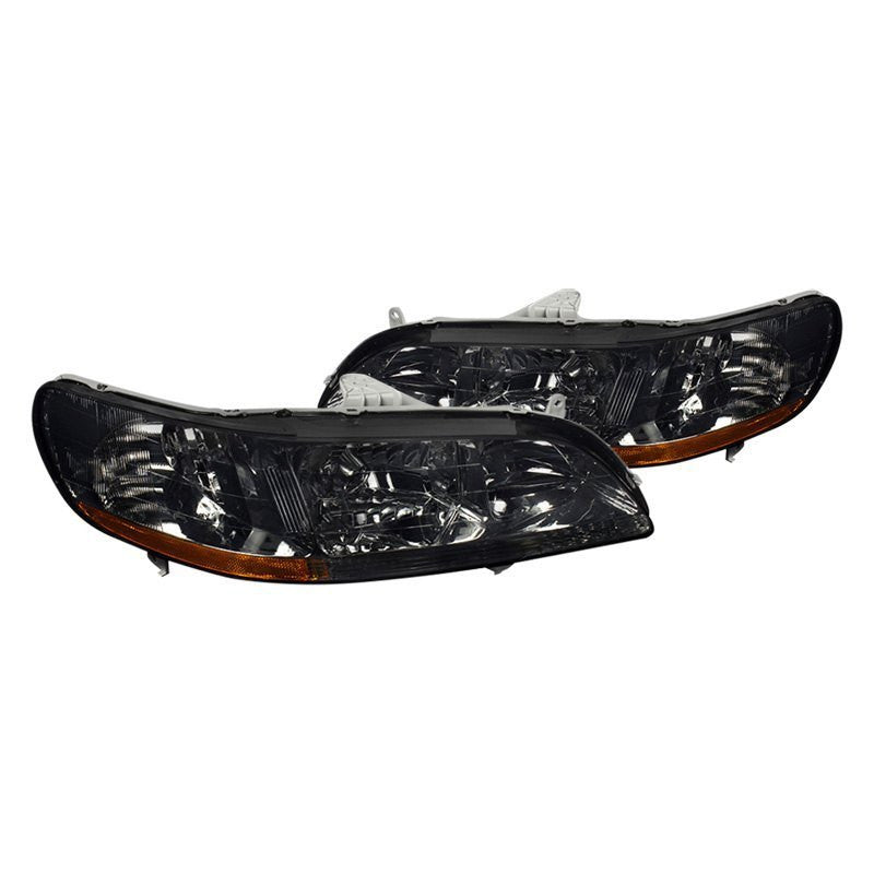 Spec-D 98-02 Honda Accord Headlights OEM Style Chrome/Smoked