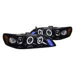 Spec-D 98-02 Honda Accord Halo Projector Headlights Smoked