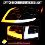 Spec-D 05-10 Chevrolet Cobalt Light Bar Projector Headlight Chrome
