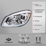Spec-D 05-10 Chevrolet Cobalt Light Bar Projector Headlight Chrome
