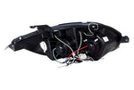 Spec-D 06-11 Mitsubishi Eclipse Headlights Dual Halo Projector Black