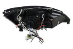 Spec-D 00-04 Ford Focus Halo Projector Headlights Black