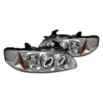 Spec-D 00-03 Nissan Sentra Halo Projector Headlights Chrome