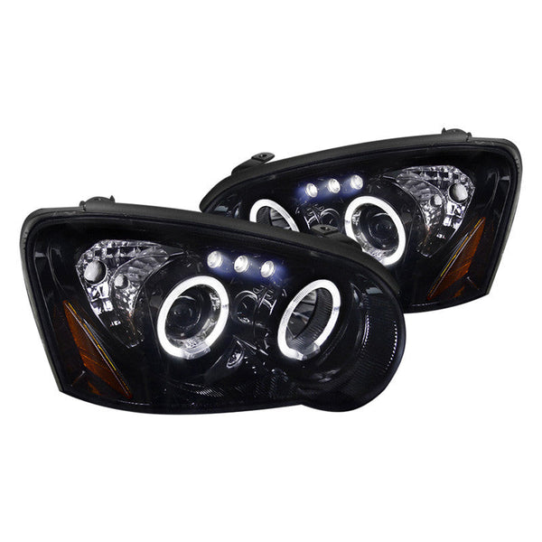 Spec-D 04-05 Subaru Impreza WRX/STI Projector Halo Headlights Black/Smoked