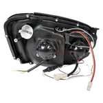 Spec-D 04-05 Subaru WRX STI Halo Projector Headlights Black