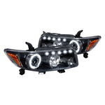 Spec-D 08-10 Scion xB Projector Halo Headlights Matte Black/Clear