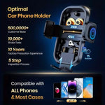 TOPK D38C Car Phone Holder – Adjustable Dashboard Mount