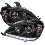 Spec-D 02-05 Mercedes ML W163 Projector Headlights Black/Clear