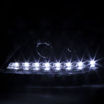 Spec-D 02-05 Mercedes ML W163 Projector Headlights Black/Clear
