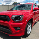 Spec-D 12-15 Tacoma Projector Headlights LED Bar Black